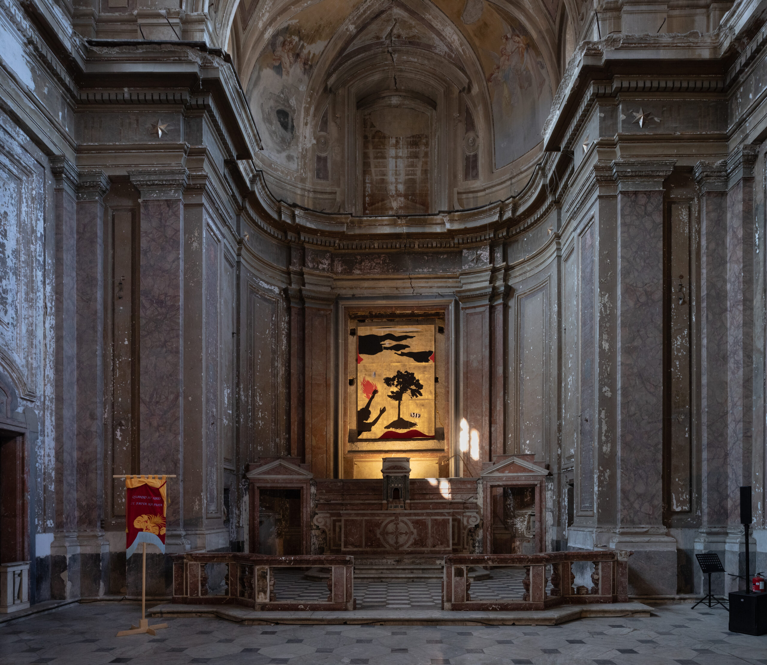 There is so much we can learn from the Sun
2024
Installation view at Chiesa di San Giuseppe alle Scalze, Naples
Courtesy the artist and Mazzoleni, London - Torino - Milano